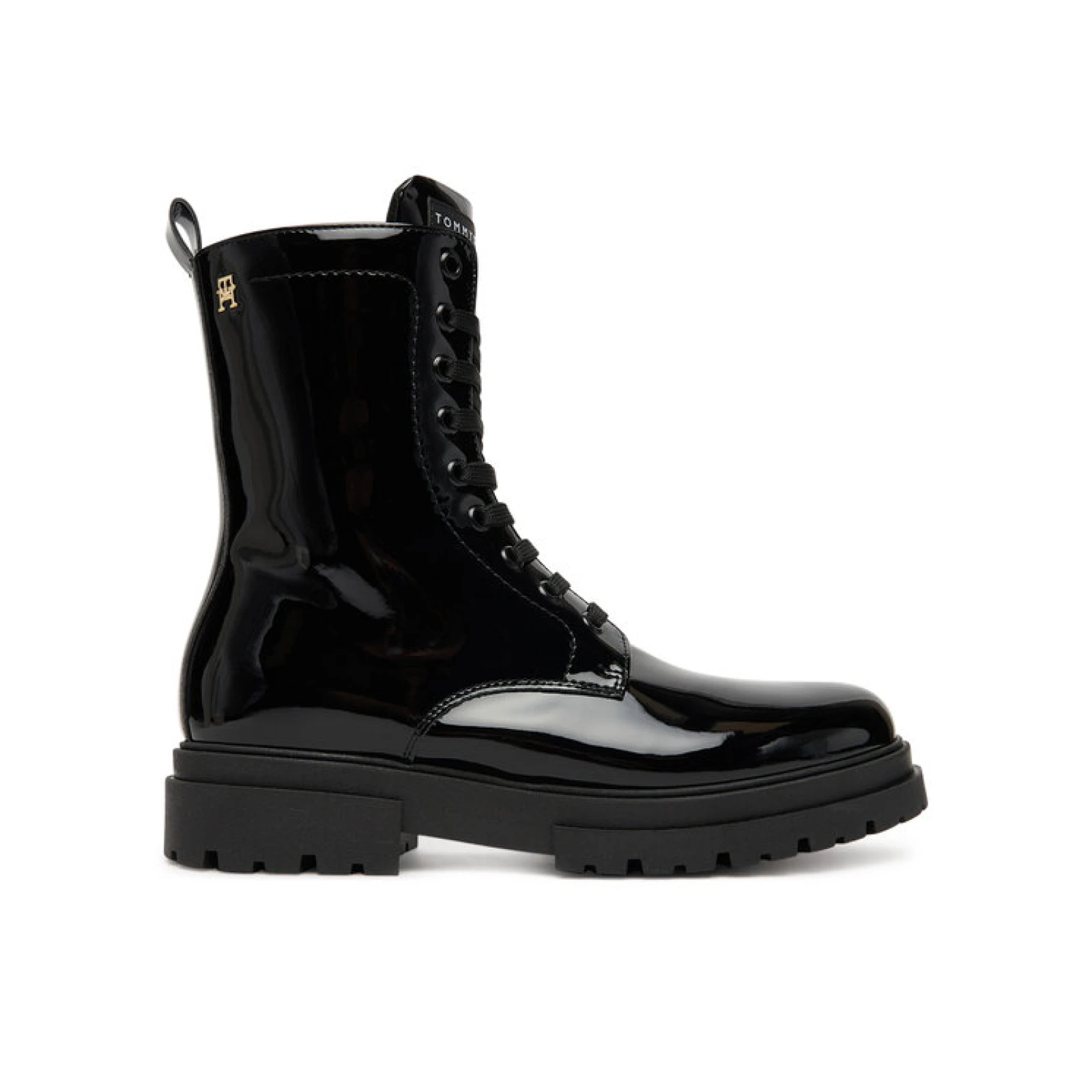 Tommy Hilfiger Pohodni čevlji Lace-Up Bootie T4A5-34025-0775 D Črna - Velikost: 36 | Barva: čierna | Starostna skupina: Odrasli | Spol: Otroški · záber 2