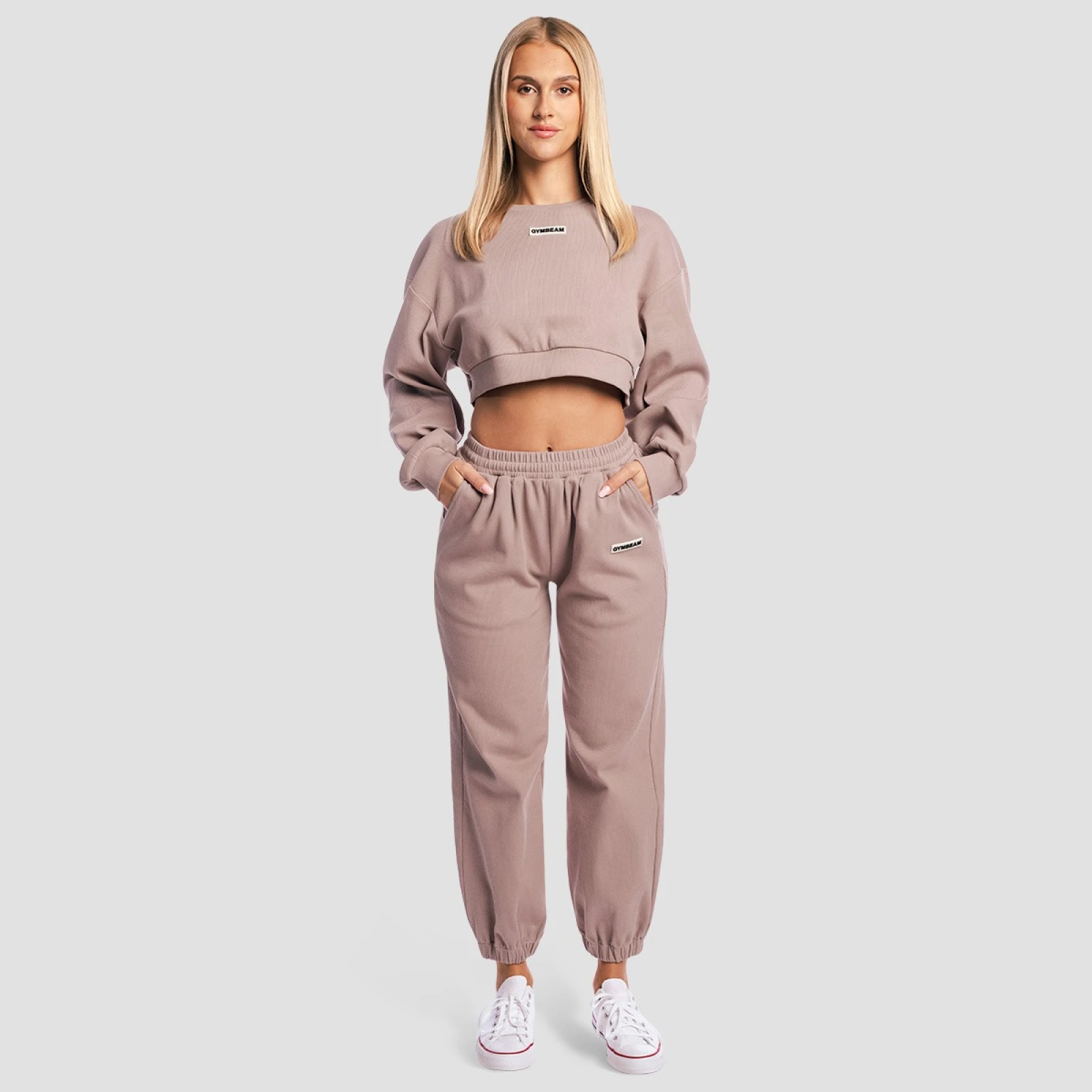 GymBeam Ženski kratki pulover Aura Roux - Barva: ružová | Starostna skupina: Odrasli | Teža: 0,45 g | Pakiranje: 34 · záber 6