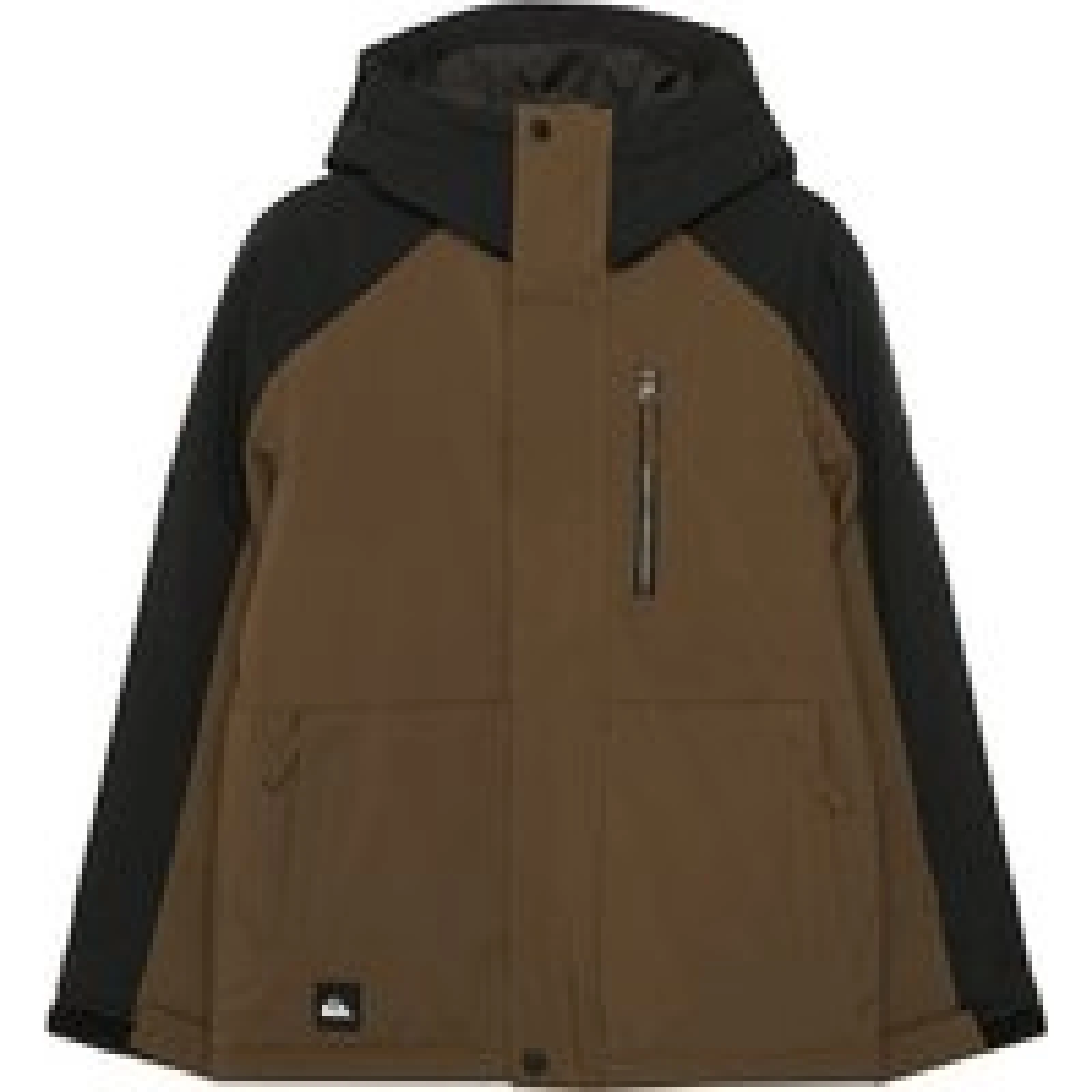 Quiksilver Jakna za snowboard Mission EQBTJ03180 Rjava Regular Fit · záber 4