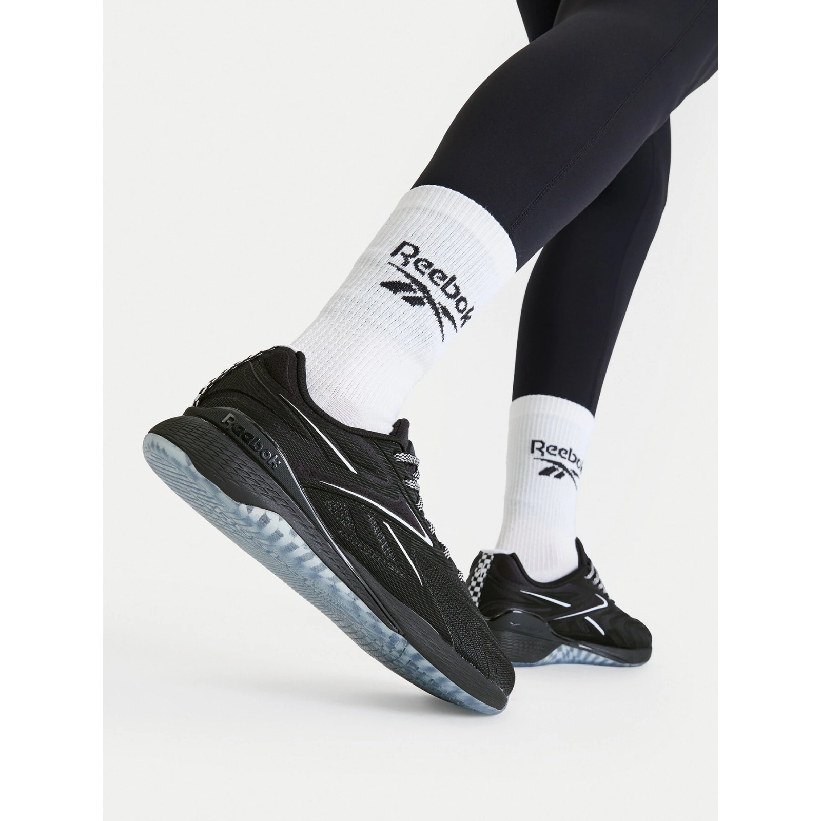 Čevlji za telovadbo Reebok EO-NANO X5 EDGE 100263993 Črna - Velikost: 37 | Barva: čierna | Starostna skupina: Odrasli | Spol: Ženski · záber 2