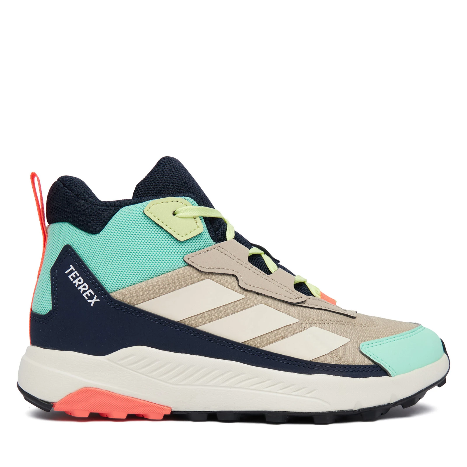 Trekking čevlji adidas Terrex Anylander Mid Junior Hiking Shoes JR9724 Pisana - Velikost: 39 ⅓ | Barva: viacfarebná | Starostna skupina: Odrasli | Spol: Ženski · záber 2
