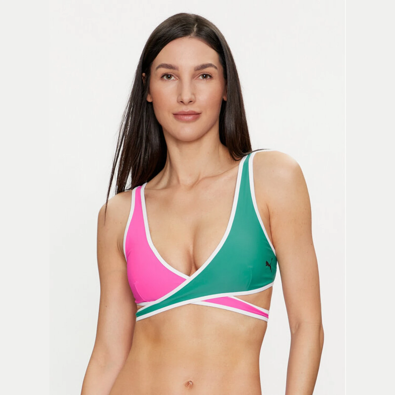 Puma Gornji del bikini 938336 Pisana - Velikost: L | Barva: viacfarebná | Starostna skupina: Odrasli | Spol: Ženske · záber 2