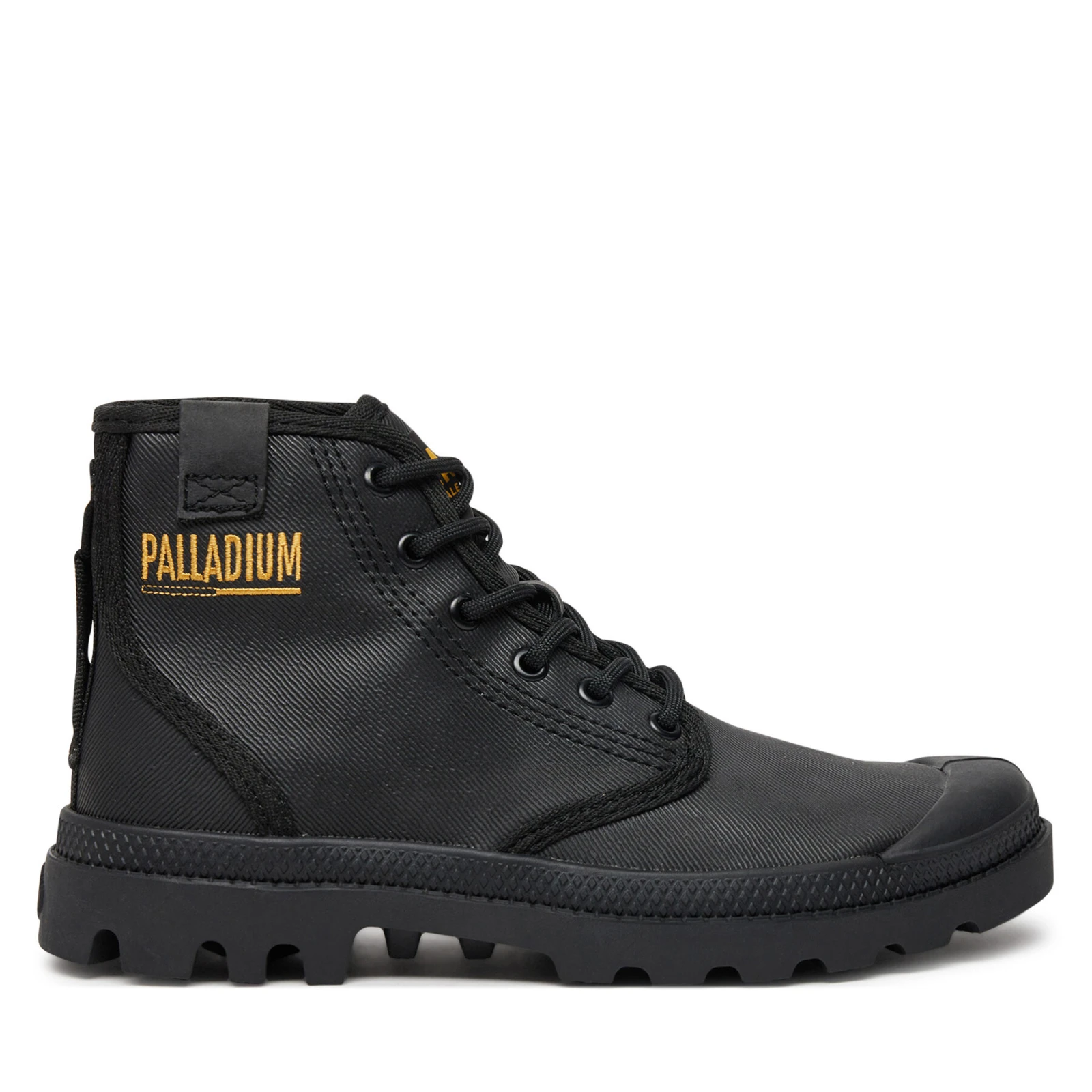 Pohodni čevlji Palladium PAMPA HI COATED 74375-008-M Črna - Velikost: 38 | Barva: čierna | Starostna skupina: Odrasli | Spol: Unisex · záber 2