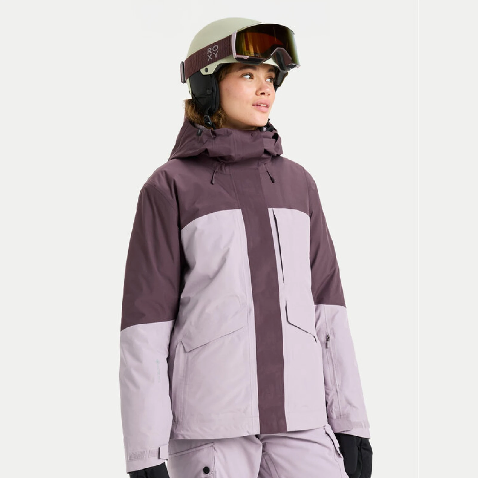 Roxy Smučarska jakna Gore-Tex Stormday ERJTJ03507 Vijolična Tailored Fit · záber 2