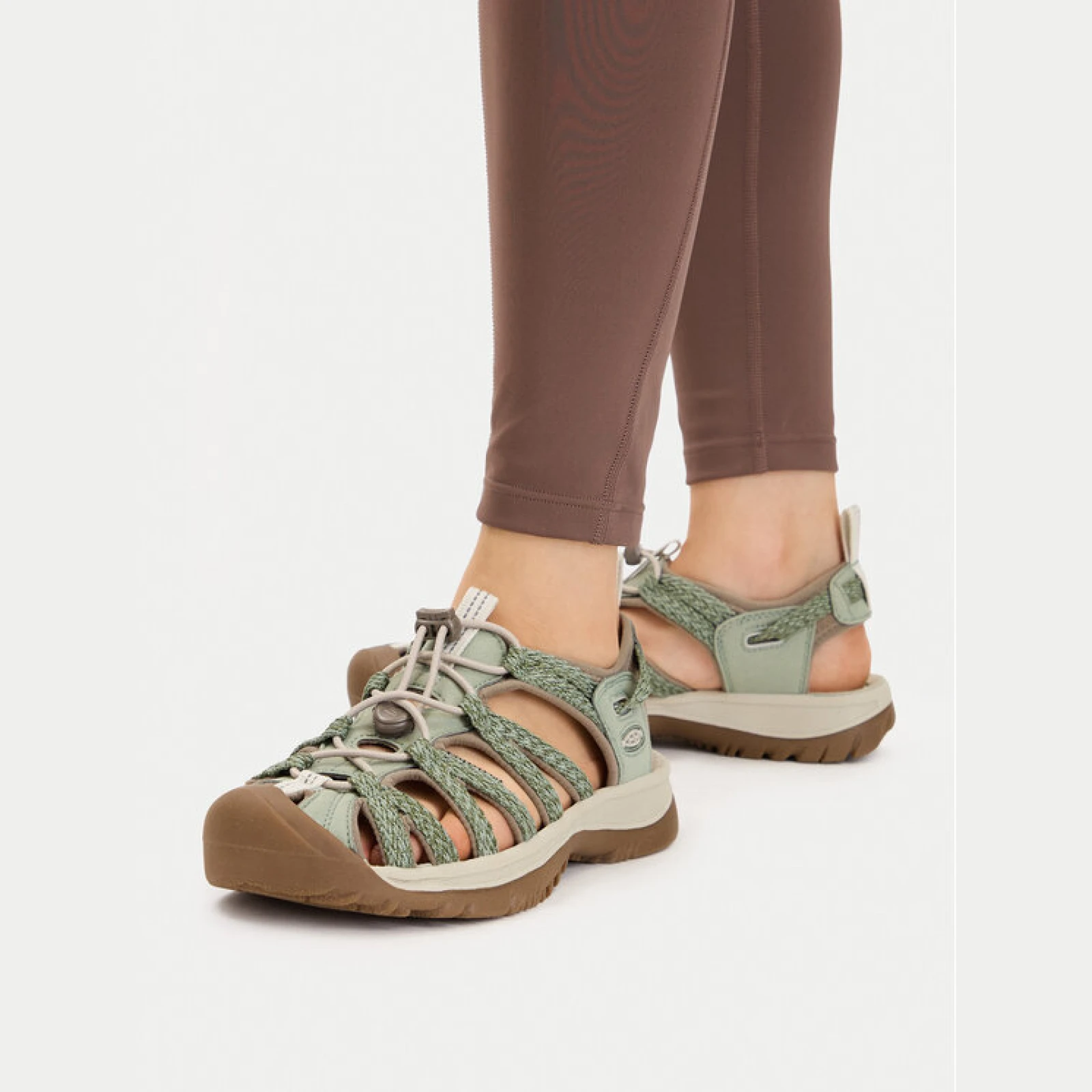 Keen Sandali Whisper 1032120 Zelena · záber 2