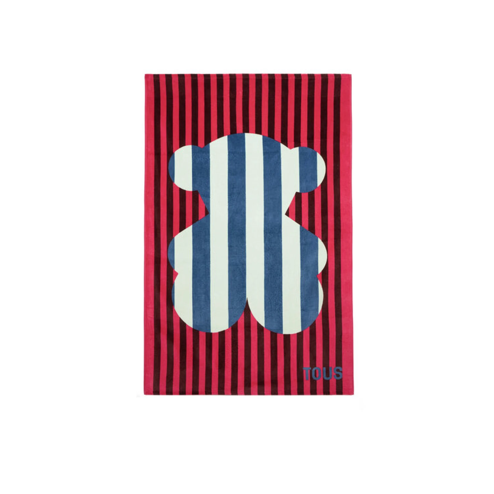 TOUS Brisača T Stripes Motifs 20024438 Modra · záber 2