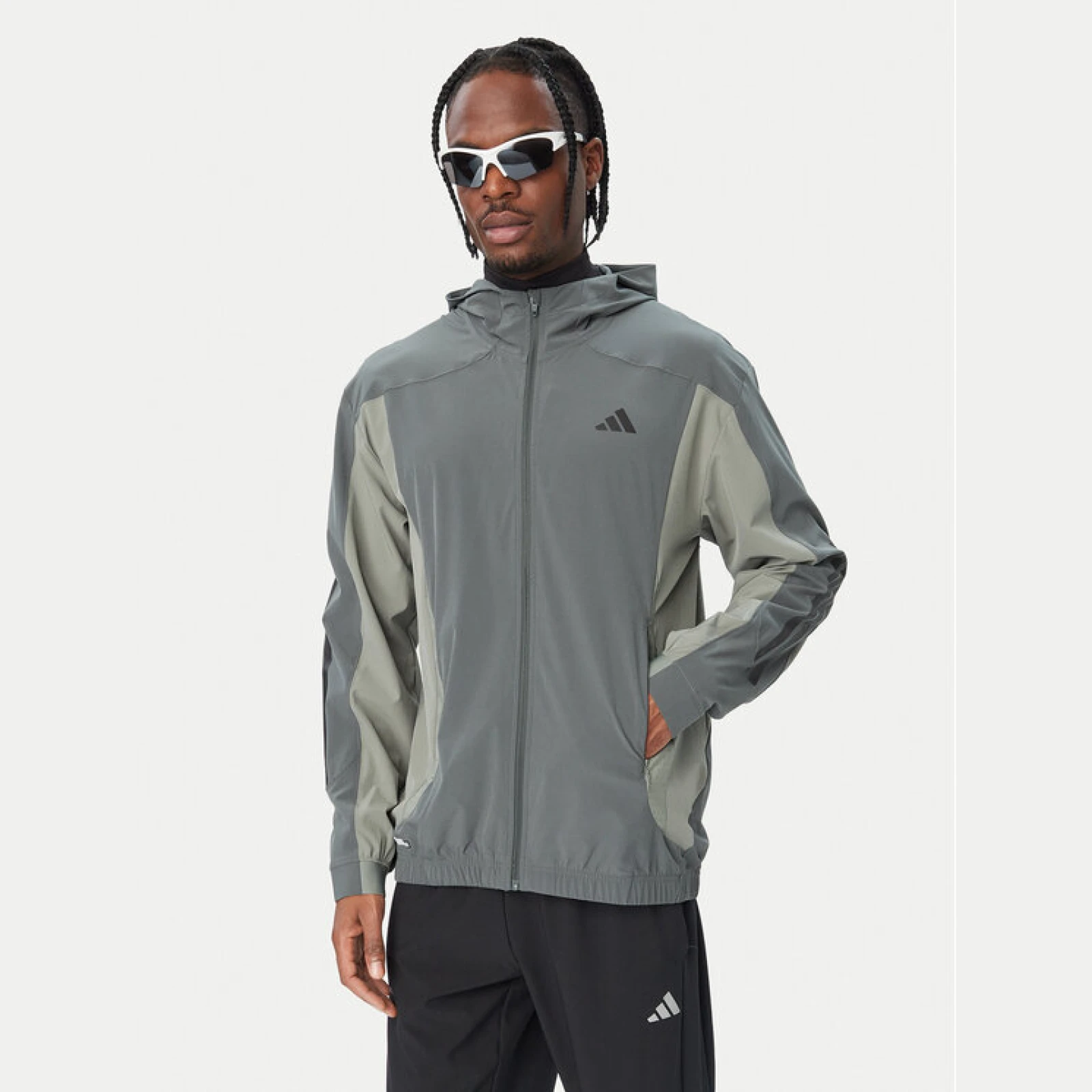 adidas Jopa Tech Essentials Workout Track Top KQ5738 Zelena Regular Fit · záber 2