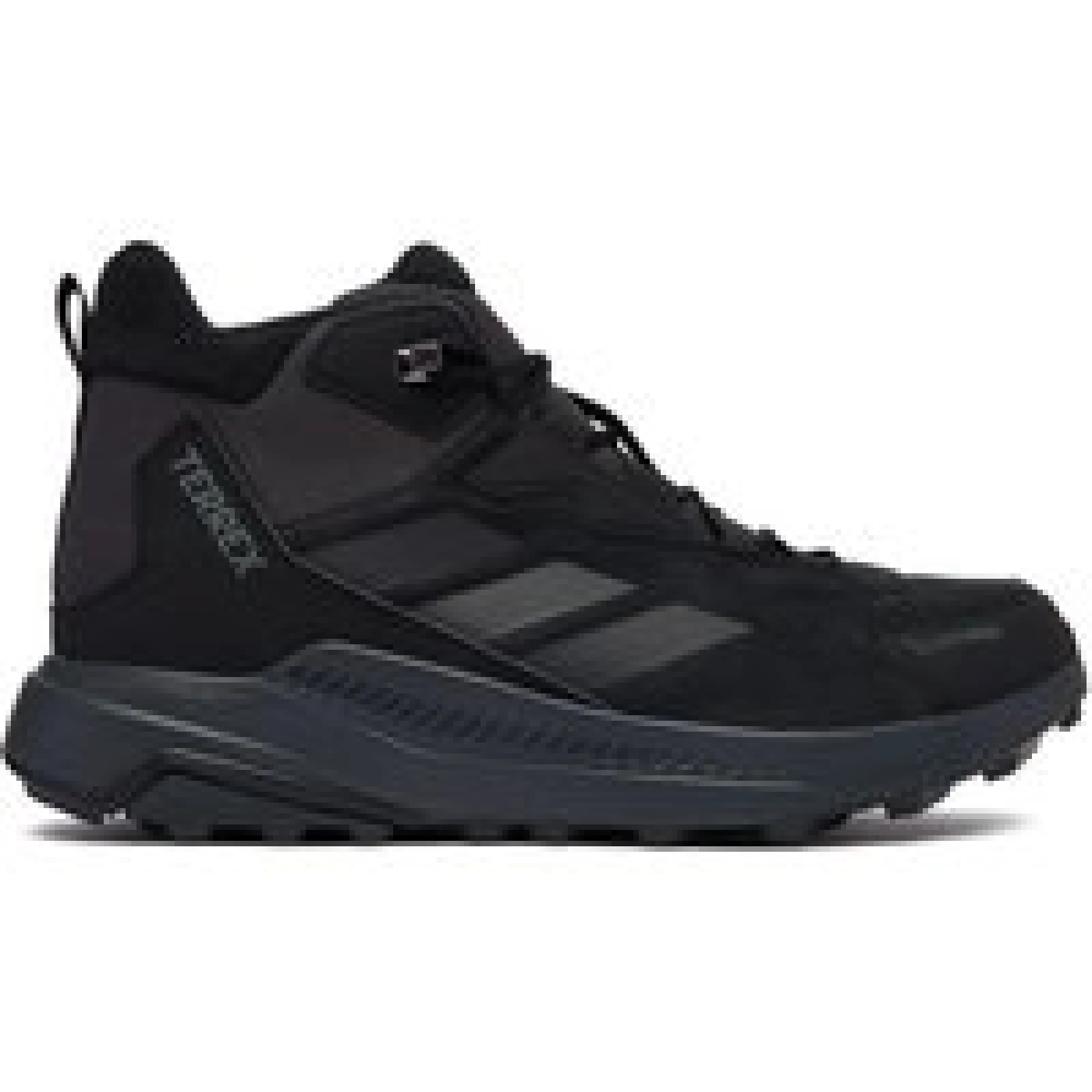 adidas Trekking čevlji Terrex Anylander Leather Mid Climaproof Hiking Shoes KH8875 Črna · záber 7