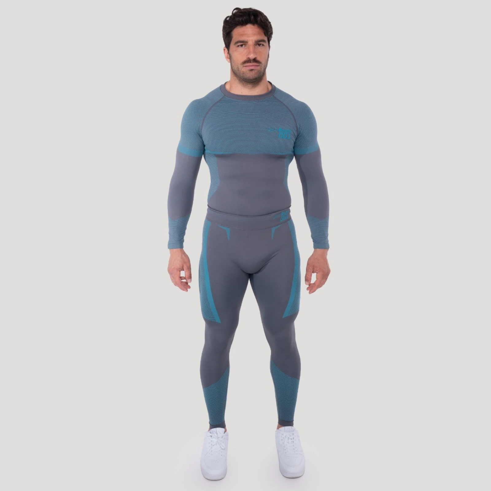 GymBeam Brezšivne pajkice OG1 Grey/Blue - Barva: modrá, sivá | Starostna skupina: Odrasli | Teža: 0,3 g | Pakiranje: 74 · záber 6