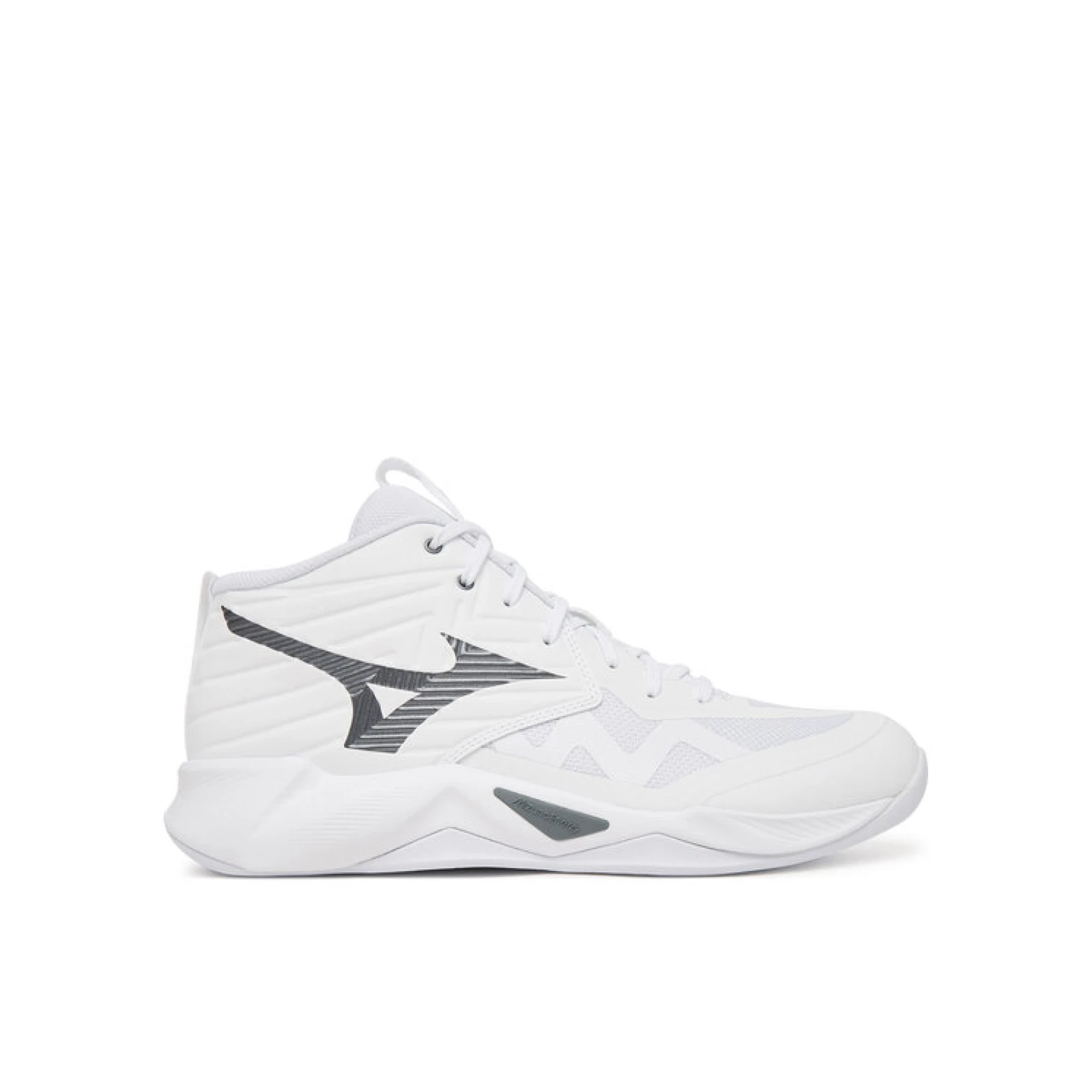 Mizuno Čevlji za športe v zaprtih prostorih Wave Momentum Pro Mid V1GA2545 Bela - Velikost: 40,5 | Barva: biela | Starostna skupina: Odrasli | Spol: Moški · záber 2