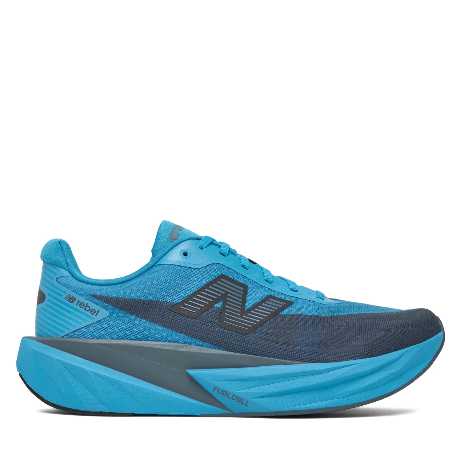 Tekaški čevlji New Balance FuelCell Rebel v5 MFCX9SG Modra · záber 2