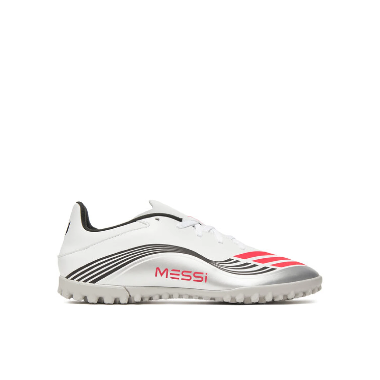 adidas Čevlji za nagomet F50 Messi Club JP7445 Bela · záber 2