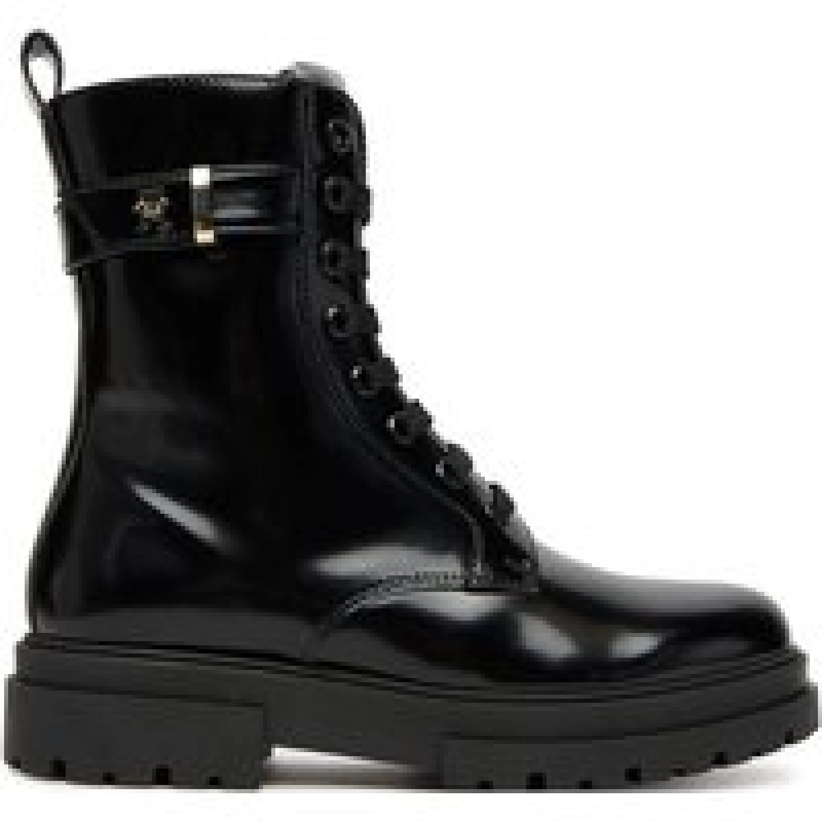Tommy Hilfiger Pohodni čevlji Lace-Up Bootie T4A5-34028-1453 S Črna - Velikost: 31 | Barva: čierna | Starostna skupina: Odrasli | Spol: Otroški · záber 1