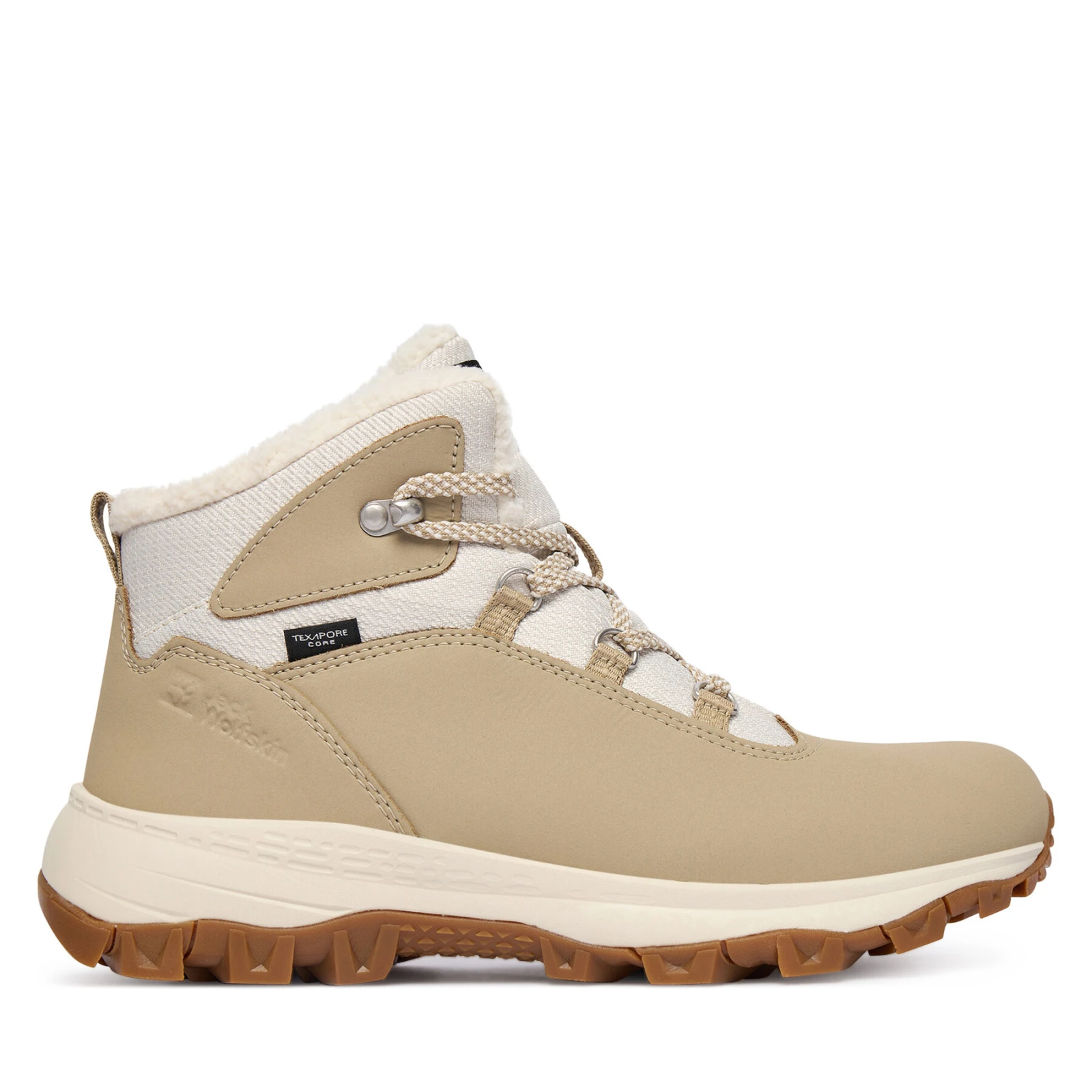 Trekking čevlji Jack Wolfskin Everquest Texapore Mid 4053581 Bež · záber 2