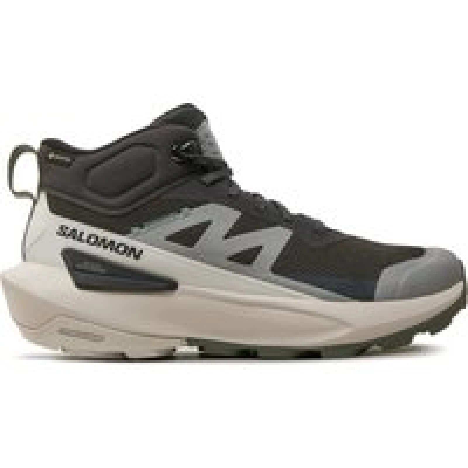Trekking čevlji Salomon Elixir Activ Mid Gore-Tex L47457000 Siva · záber 1