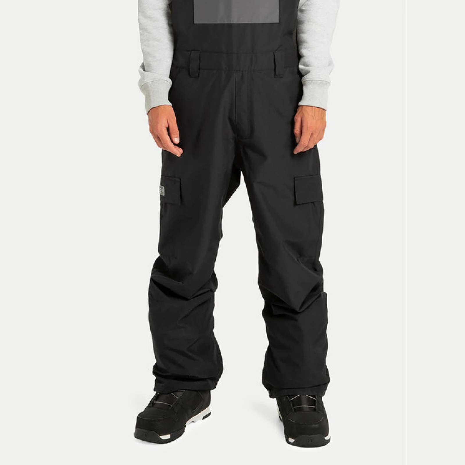 DC Shoes Hlače za snowborad Docile Bib ADYTP03052 Črna Regular Fit · záber 2