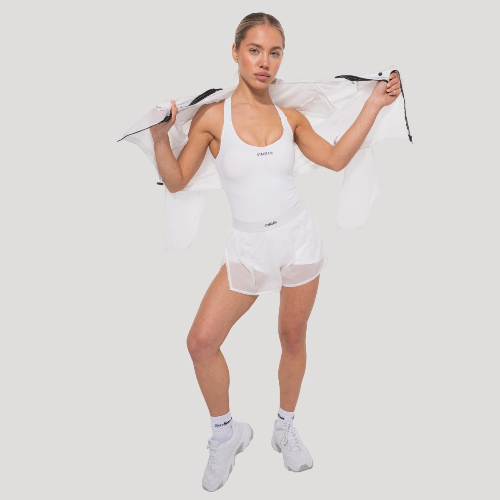 GymBeam Ženske kratke hlače Flow Black · záber 6