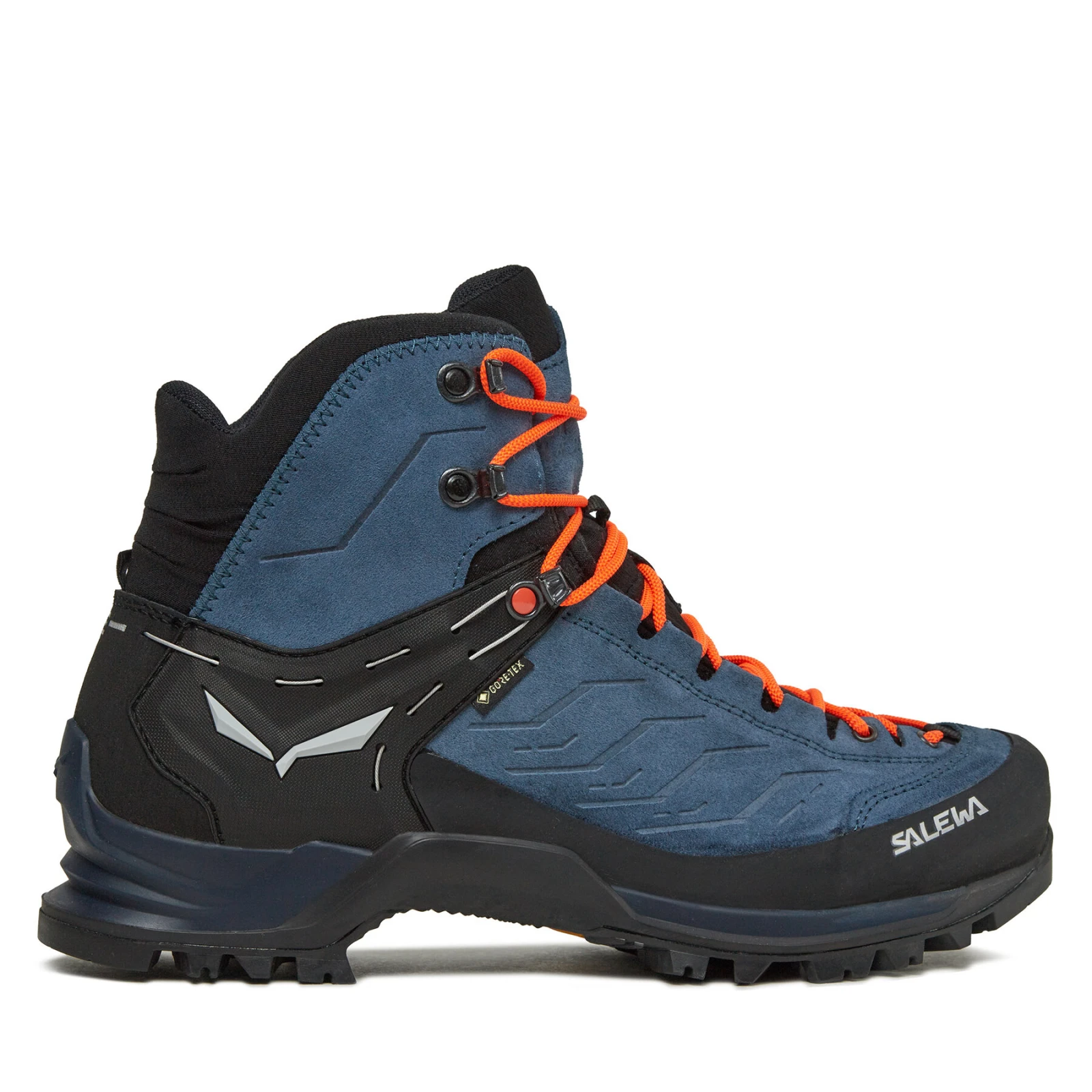 Trekking čevlji Salewa Ms Mtn Trainer Mid Gtx GORE-TEX 63458-8669 Mornarsko modra · záber 2