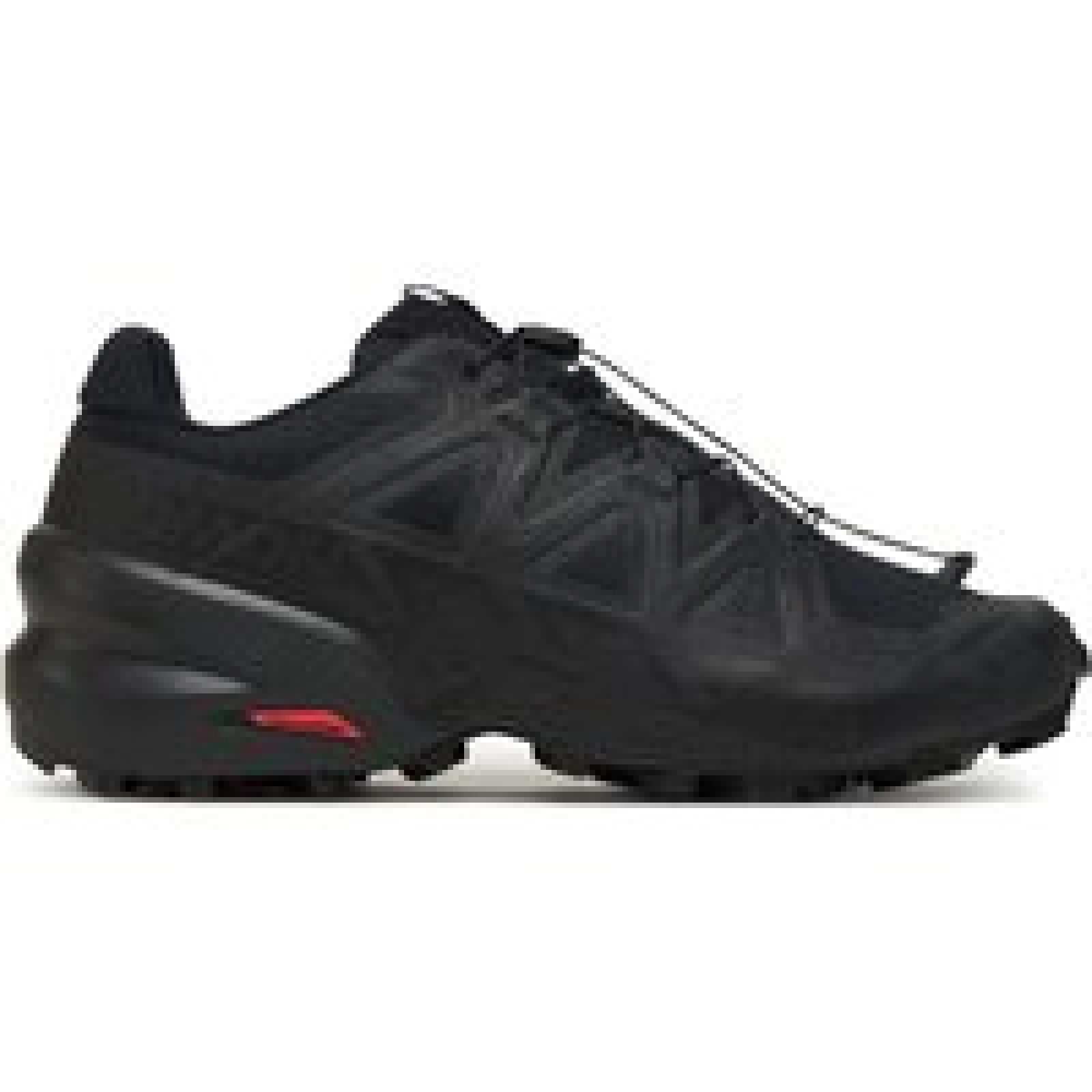 Tekaški čevlji Salomon Speedcross 6 Wide L41744000 Črna - Velikost: 42 | Barva: čierna | Starostna skupina: Odrasli | Spol: Moški · záber 1