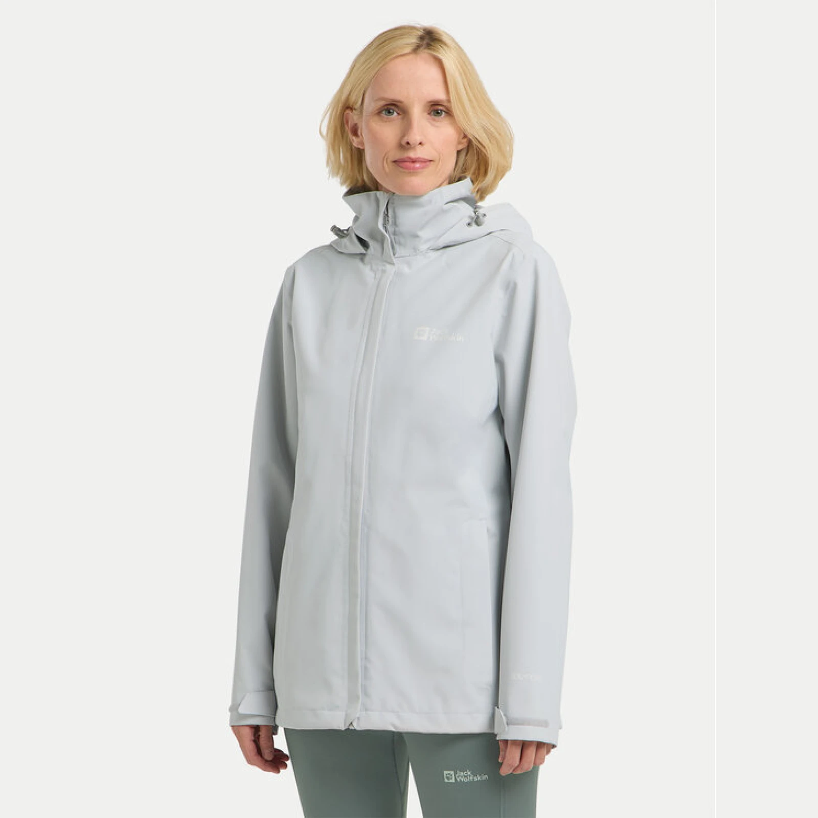 Jack Wolfskin Pohodna jakna Trailtime 2l A63902 Zelena Regular Fit · záber 2