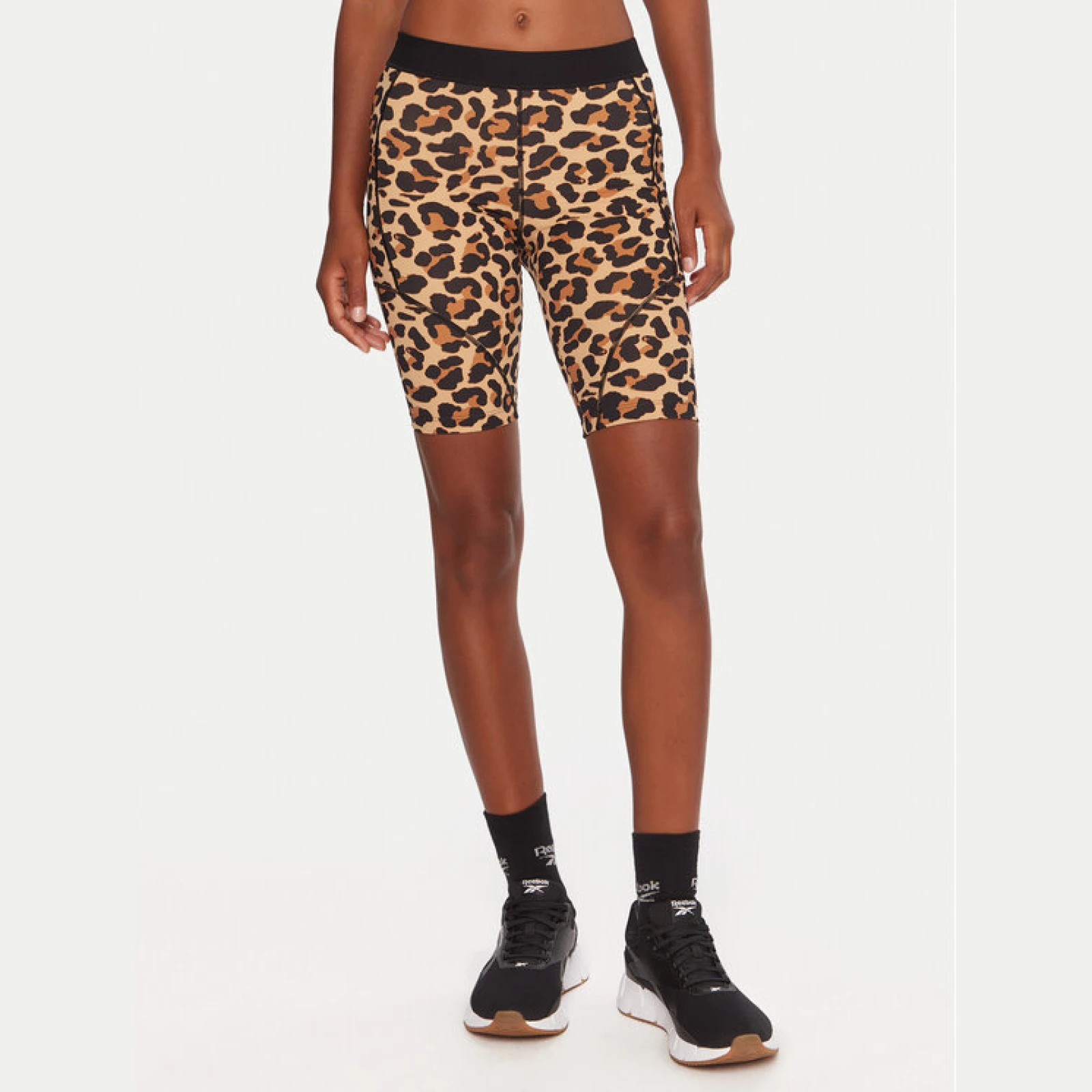 Reebok Športne kratke hlače Erica RK25159CCW Bež Slim Fit - Velikost: M | Barva: béžová | Starostna skupina: Odrasli | Spol: Ženske · záber 2