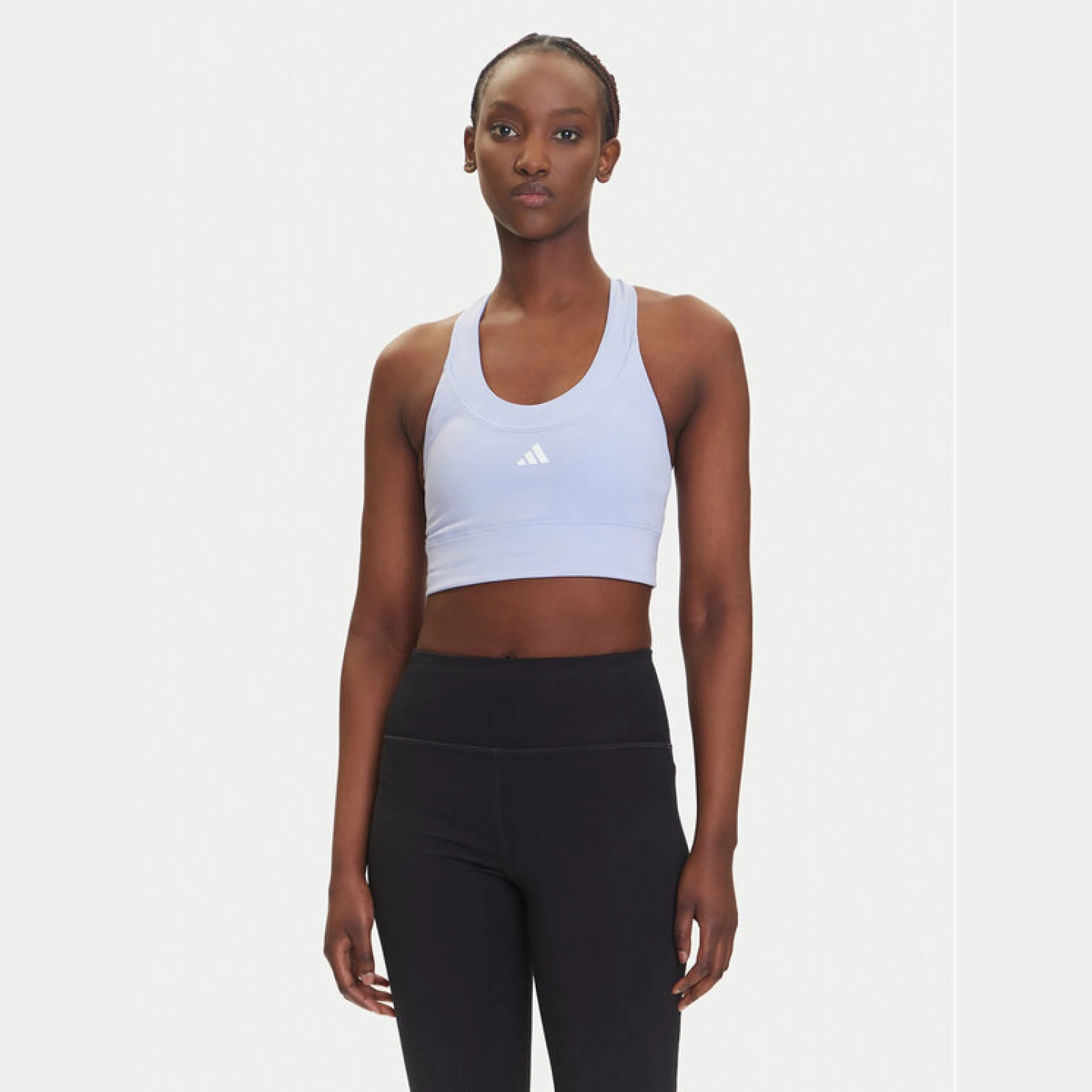 adidas Špotni nedrček Run Pocket JI5991 Vijolična Slim Fit - Barva: fialová | Starostna skupina: Odrasli | Spol: Ženske · záber 2