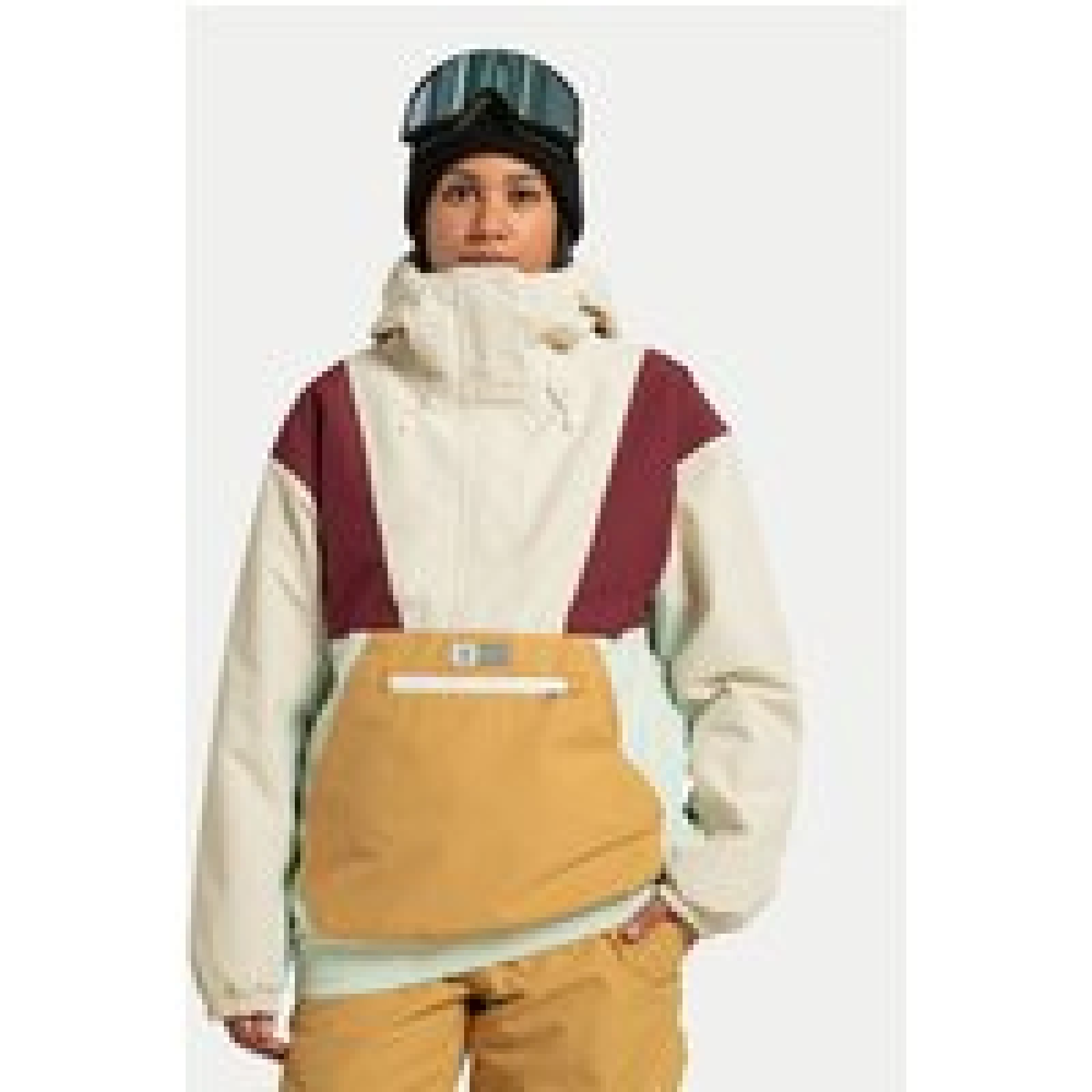 DC Shoes Anorak Chalet ADJTJ03053 Bež Regular Fit · záber 1