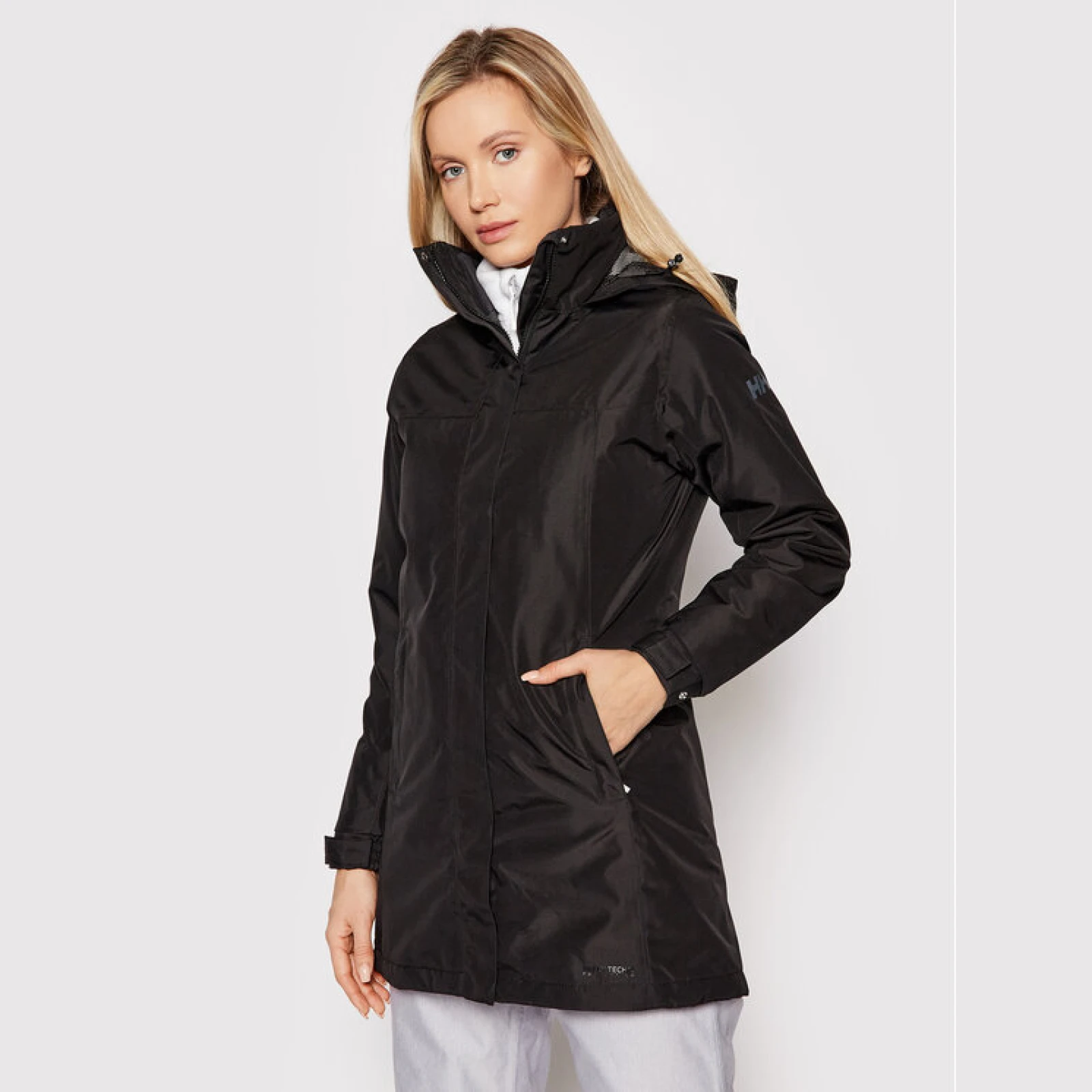 Helly Hansen Dežna jakna Aden 62649 Črna Regular Fit - Velikost: S | Barva: čierna | Starostna skupina: Odrasli | Spol: Ženske · záber 2