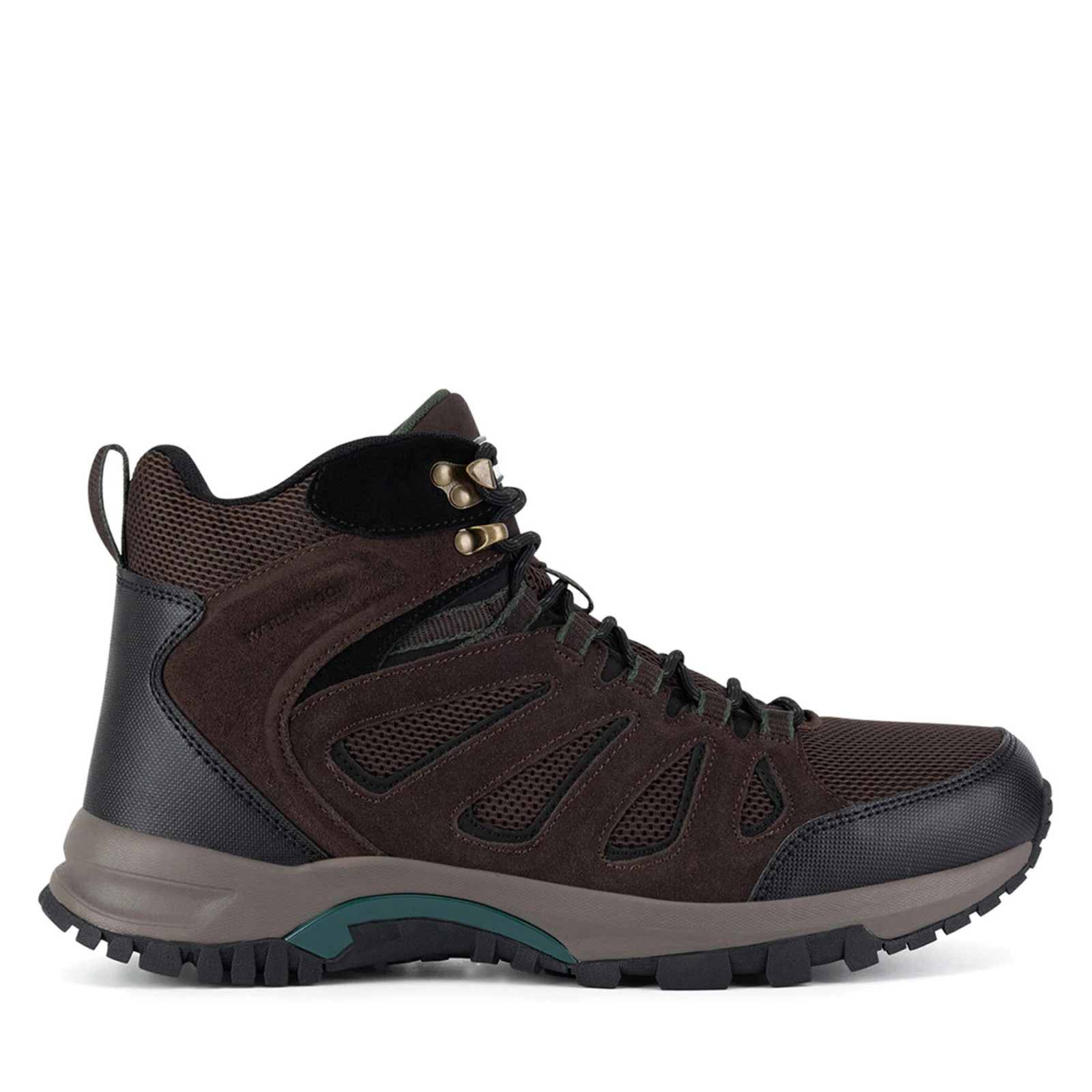 Trekking čevlji Hunter MASON MID HIKER WP Rjava - Velikost: 42 | Barva: hnedá | Starostna skupina: Odrasli | Spol: Moški · záber 2