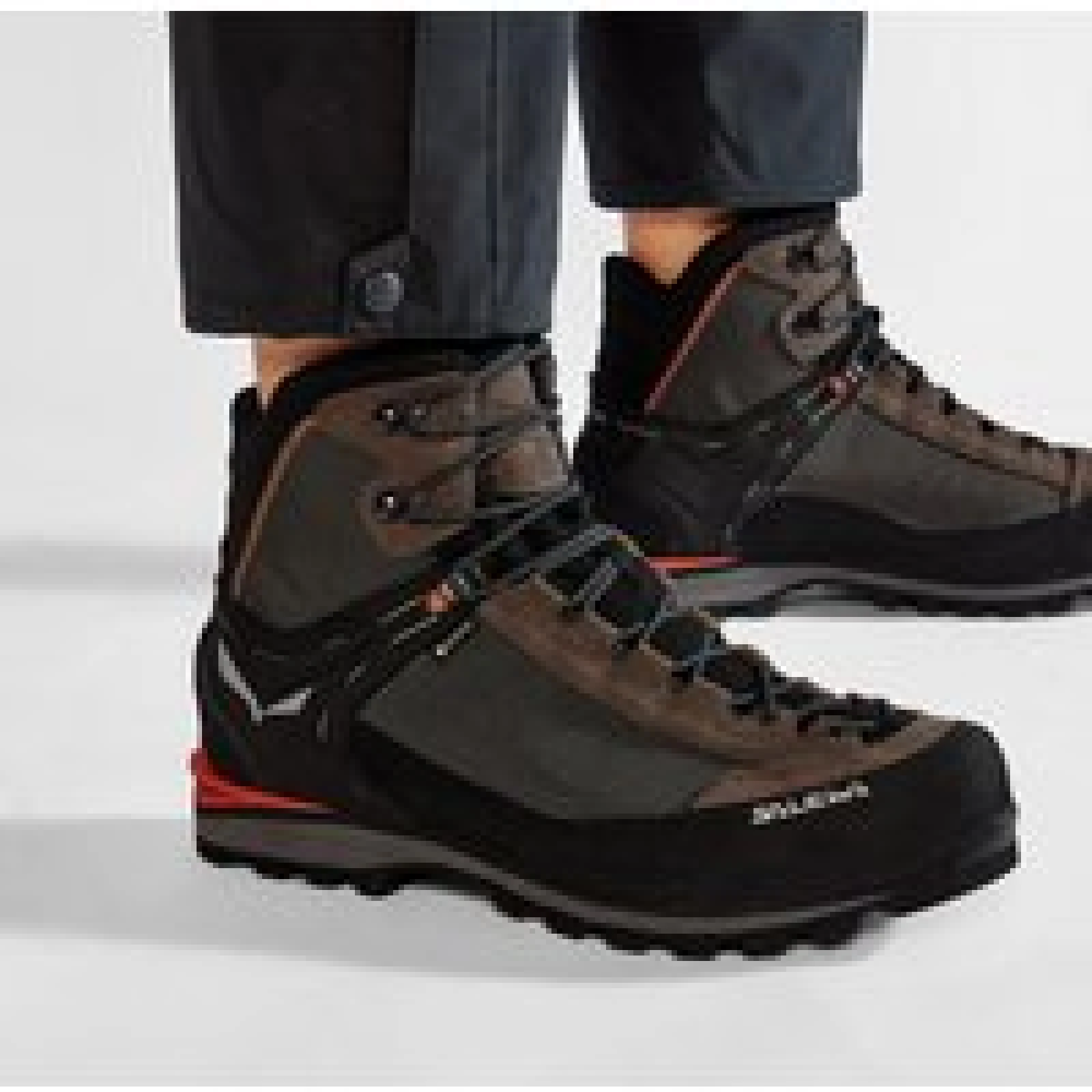 Trekking čevlji Salewa Ms Crow Gtx GORE-TEX 7512 Črna - Velikost: 42 | Barva: čierna | Starostna skupina: Odrasli | Spol: Moški · záber 1