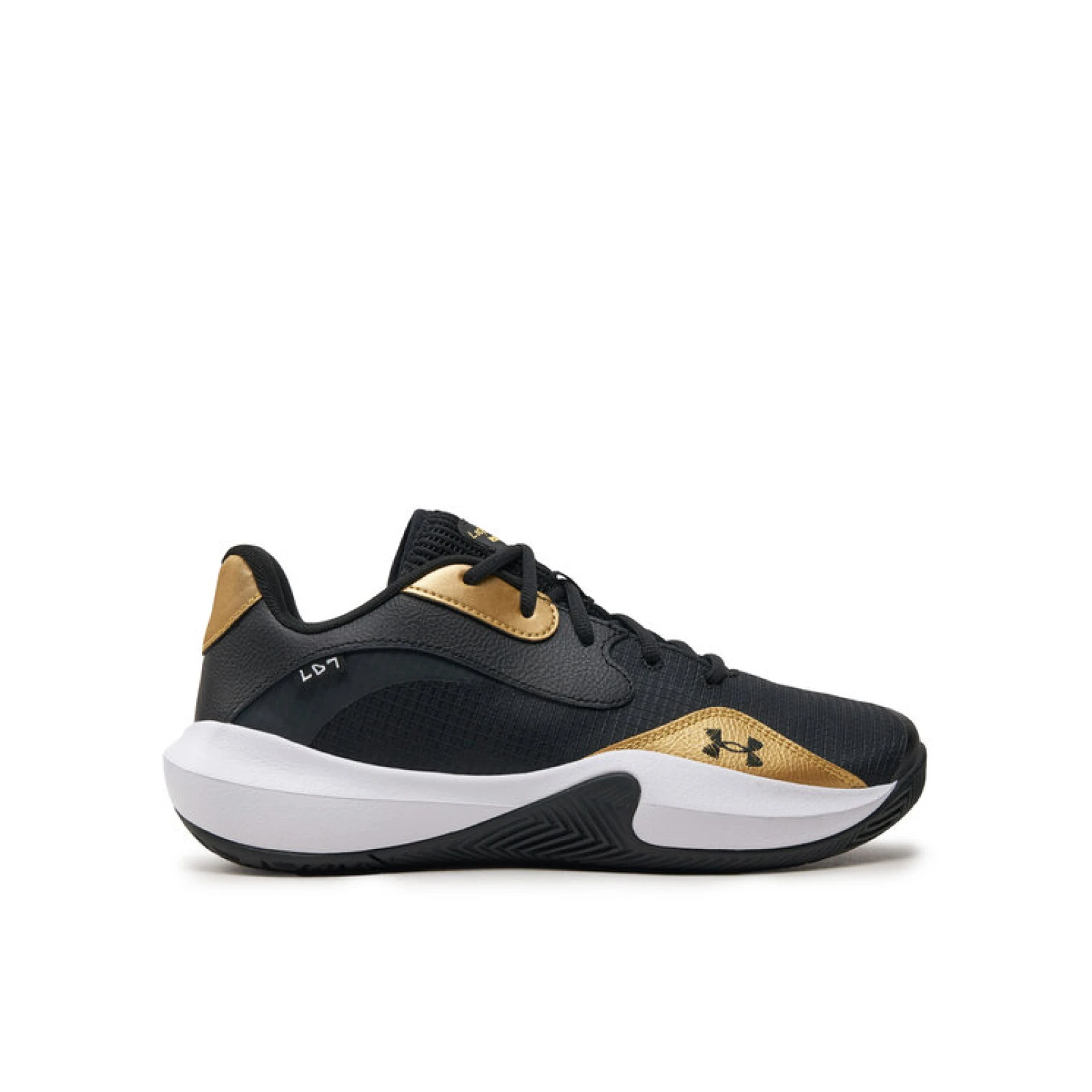 Under Armour Čevlji za košarko UA Lockdown 7 Low 3027646 Črna · záber 2
