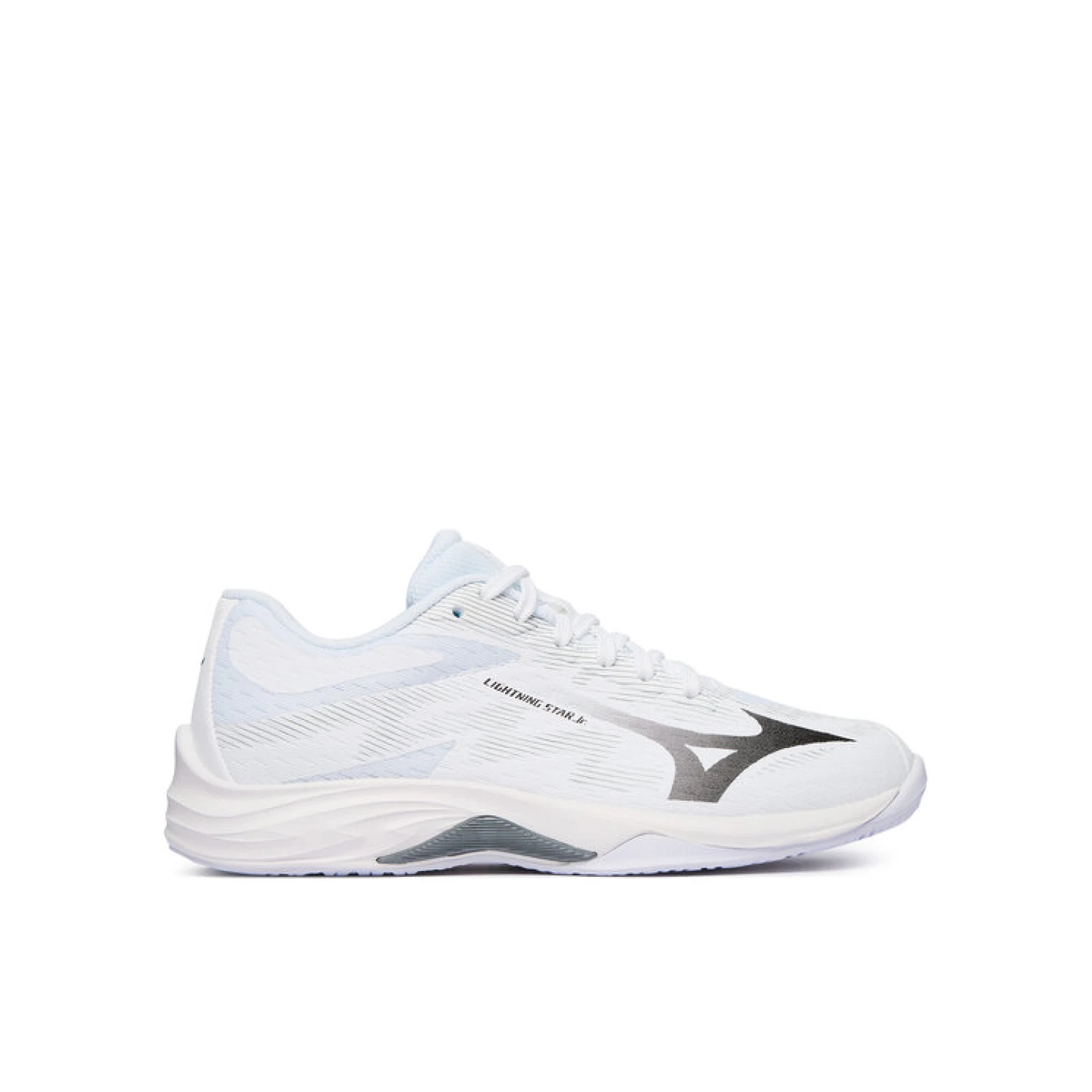 Mizuno Čevlji za športe v zaprtih prostorih Lightning Star Jr. V1GD2603 Bela - Velikost: 38 | Barva: biela | Starostna skupina: Odrasli | Spol: Otroški · záber 2