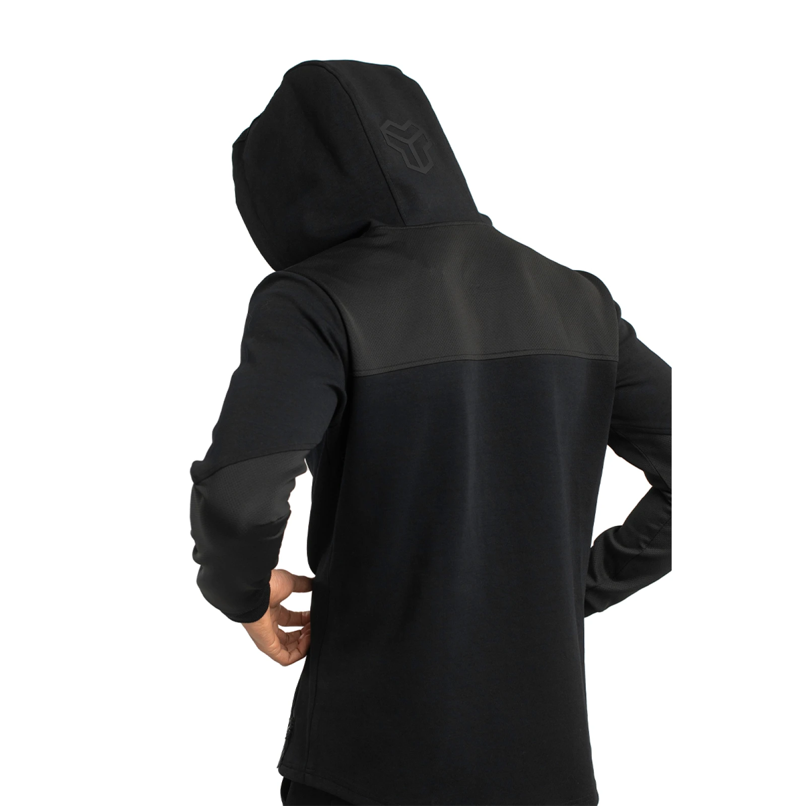 Jopa s kapuco Essential Zip Up Black - STRIX · záber 6