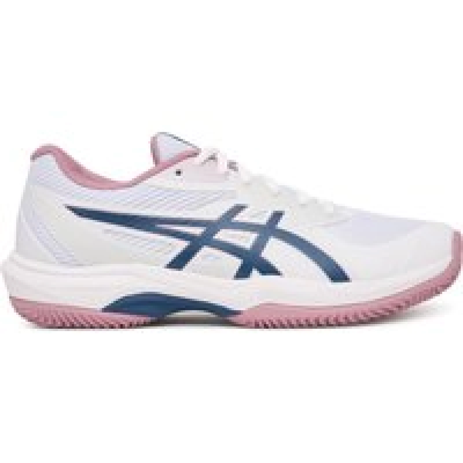 Čevlji za tenis Asics Game Ff Clay/Oc 1042A282 Bela - Velikost: 40,5 | Barva: biela | Starostna skupina: Odrasli | Spol: Ženski · záber 1