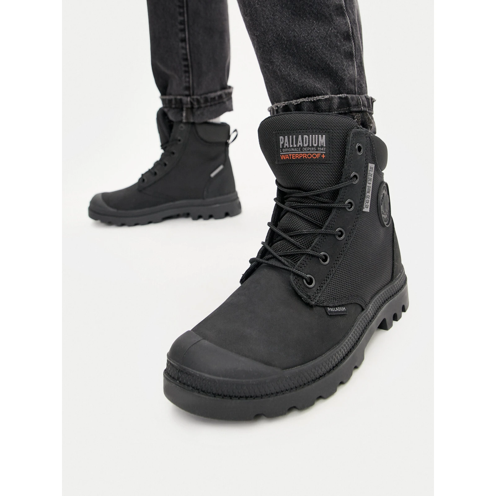 Pohodni čevlji Palladium Pampa Sc Wpn U-S 77235-010-M Črna - Velikost: 38 | Barva: čierna | Starostna skupina: Odrasli | Spol: Unisex · záber 2