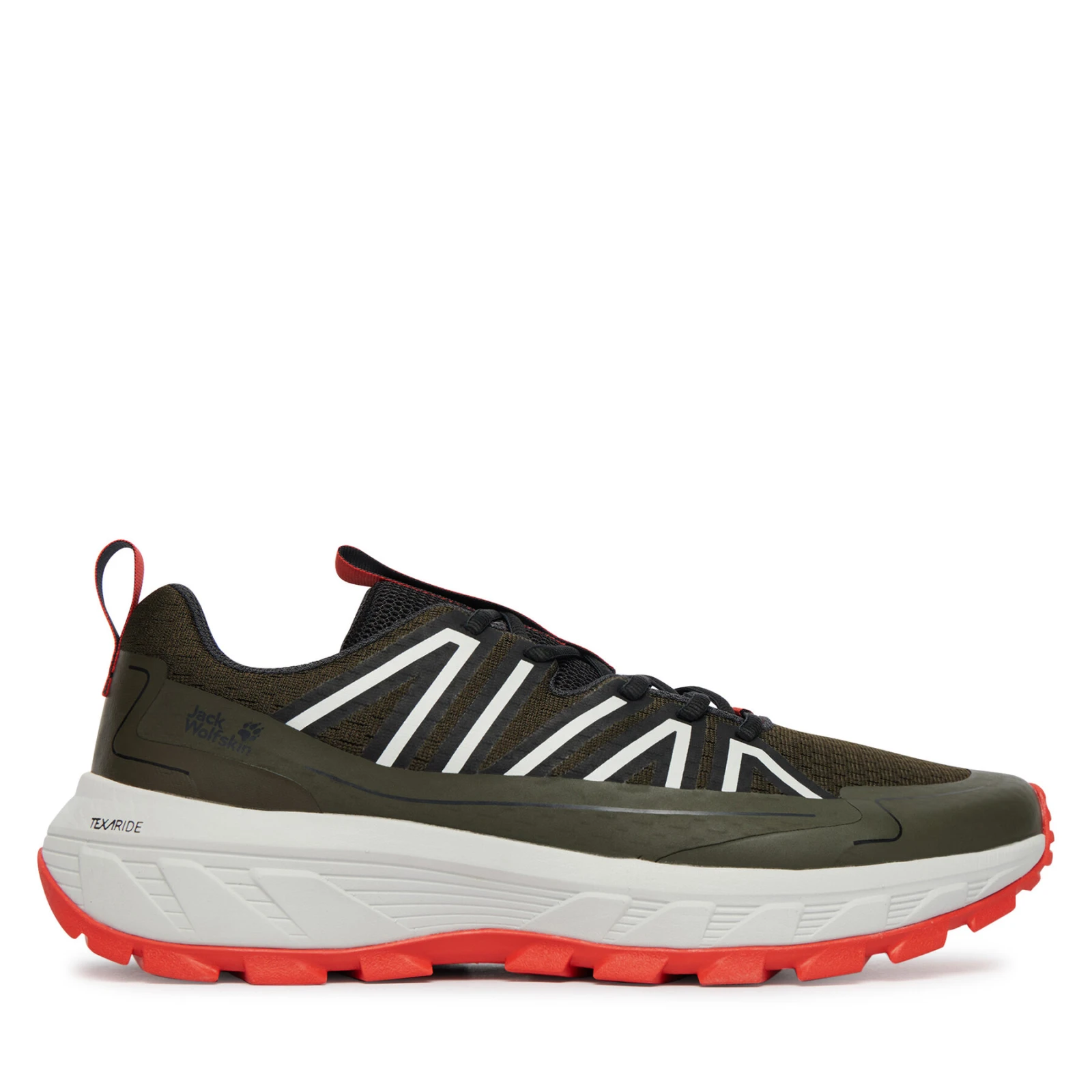 Trekking čevlji Jack Wolfskin Wild Hike Low M A65579 Zelena · záber 8