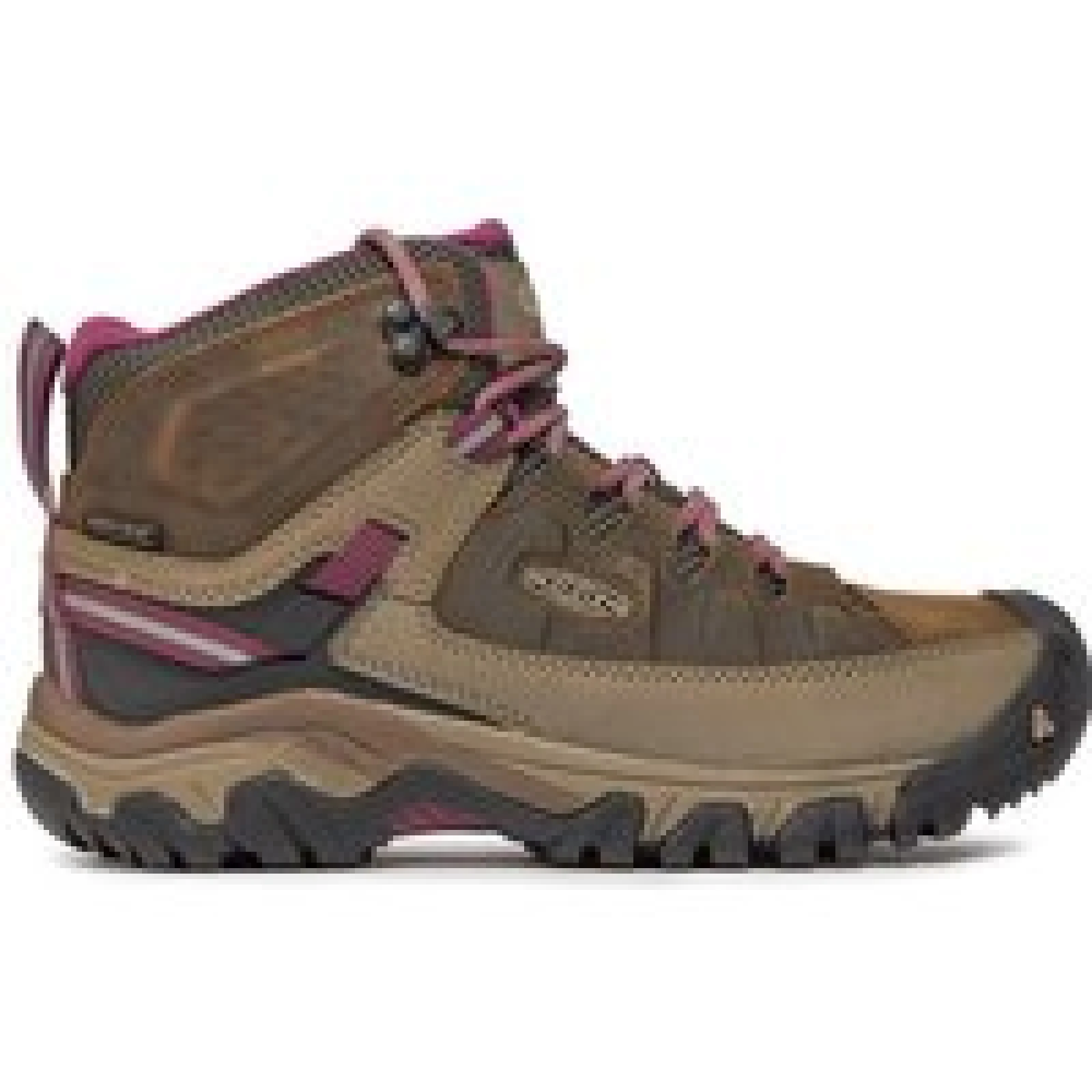 Keen Trekking čevlji Targhee III Mid Wp 1018178 Rjava - Velikost: 40,5 | Barva: hnedá | Starostna skupina: Odrasli | Spol: Ženski · záber 1