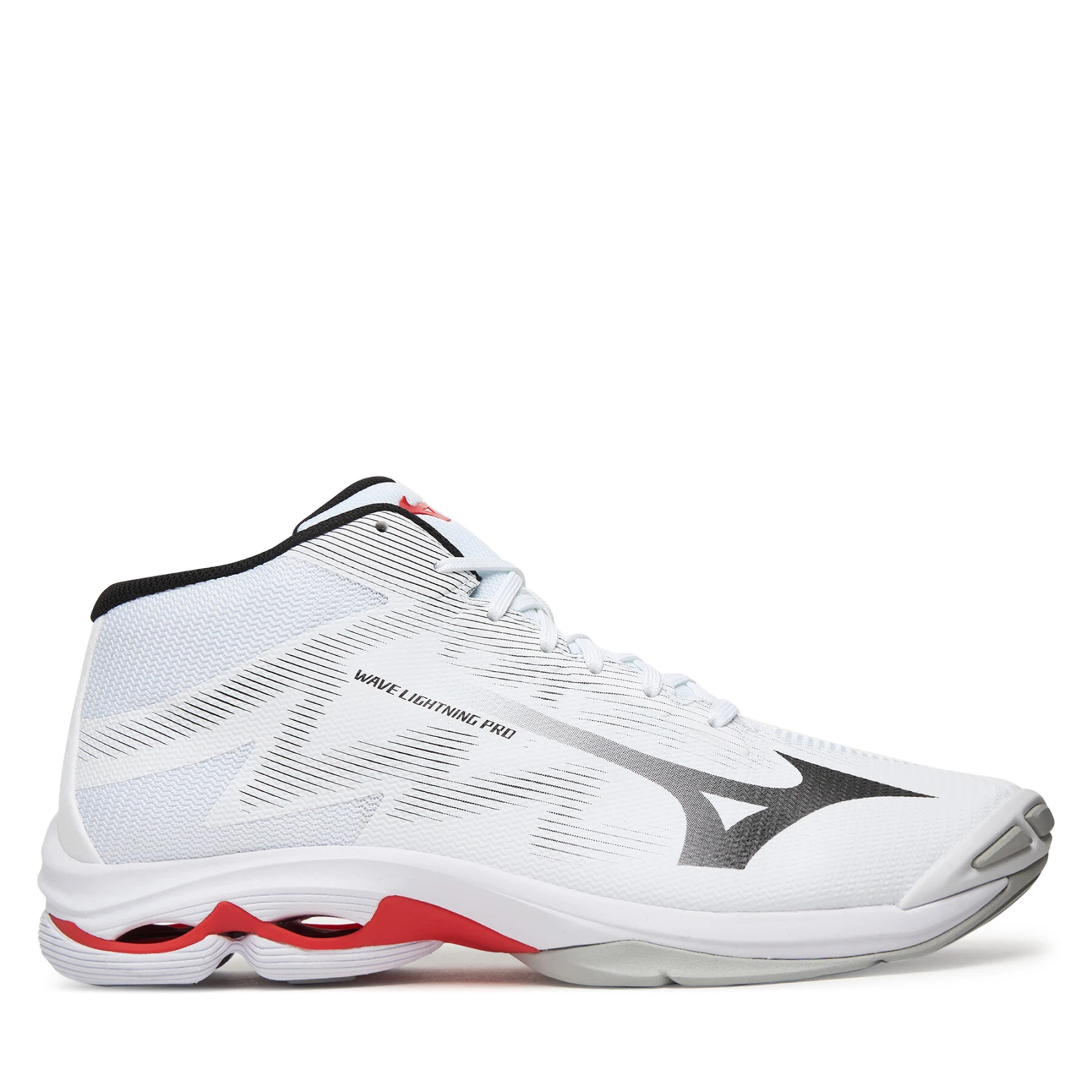 Čevlji za športe v zaprtih prostorih Mizuno Wave Lightning Pro Mid V1GA2665 59 Bela · záber 2