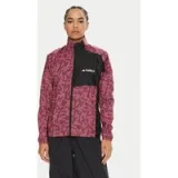adidas Tekaška jakna Terrex Trail Running IM8143 Roza Regular Fit - Velikost: S | Barva: ružová | Starostna skupina: Odrasli | Spol: Ženske · záber 1