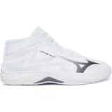 Čevlji za športe v zaprtih prostorih Mizuno Lightning Select Mid V1GA2675 Bela - Velikost: 44,5 | Barva: biela | Starostna skupina: Odrasli | Spol: Moški · záber 5