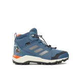 Trekking čevlji adidas Terrex Disney Mid Gore-Tex IH5089 Modra - Velikost: 37 | Barva: modrá | Pohlavie: Fantje | Vek: Odrasli · záber 2