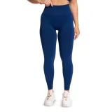 GymBeam Ženske brezšivne pajkice Sculpt Navy - Barva: modrá | Starostna skupina: Odrasli | Teža: 0,229 g | Pakiranje: 70 · záber 6