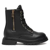 Pohodni čevlji Tommy Hilfiger Lace-Up Bootie T3A5-33567-1351 M Črna - Velikost: 33 | Barva: čierna | Starostna skupina: Odrasli | Spol: Ženski · záber 2