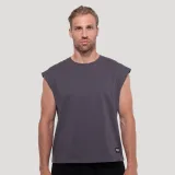 GymBeam Majica brez rokavov Persistence Gray · záber 1