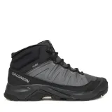 Trekking čevlji Salomon X-Adventure Coldrush Waterproof L47856000 Siva · záber 2