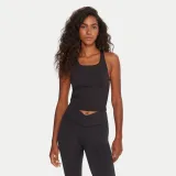 Reebok Top RK25188CCW Črna Slim Fit - Velikost: XS | Barva: čierna | Starostna skupina: Odrasli | Spol: Ženske · záber 2