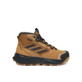 Trekking čevlji adidas Terrex Winter Leather Mid Cut Rain.Rdy Cold JR5297 Rjava - Velikost: 41 ⅓ | Barva: hnedá | Starostna skupina: Odrasli | Spol: Moški · záber 4