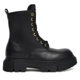Pohodni čevlji Elisabetta Franchi Lace-Up Bootie F4A5-E0411-1251 D Črna - Velikost: 38 | Barva: čierna | Starostna skupina: Odrasli | Spol: Ženski · záber 2