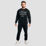 GymBeam Pulover Lifting Society Black - Barva: čierna | Starostna skupina: Odrasli | Teža: 0,679 g | Pakiranje: 24 · záber 6