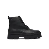 Calvin Klein Pohodni čevlji Lugged Mid Lace Up Tc Tu Lth HM0HM02267 Črna · záber 2